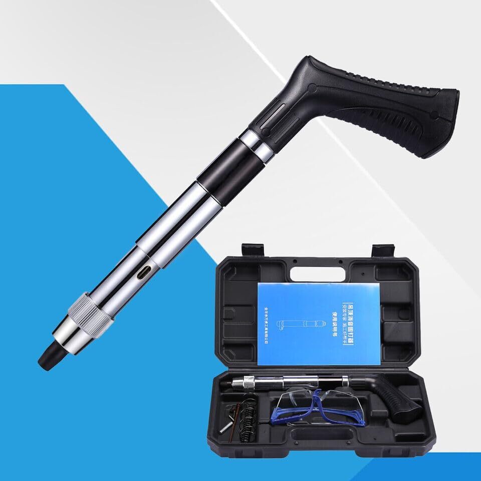 Mini Nail Gun Rivet Tool Power Silencer for Concrete Wall Anchor Wire Slotting