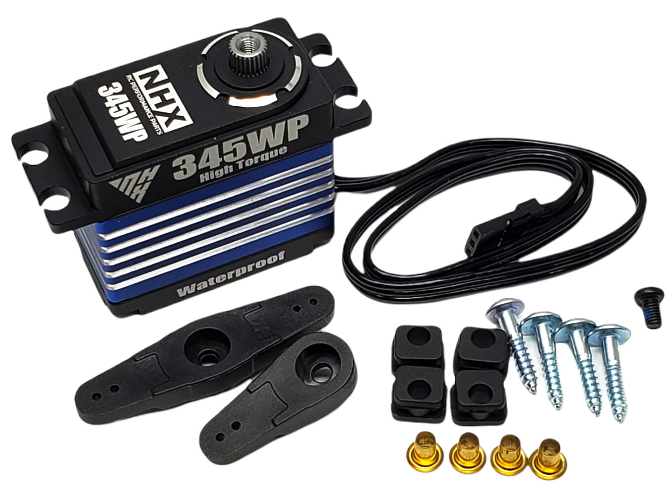 NHX RC 345WP High Torque IP67 WP Digital Servo 345 oz Torque / .14 Speed (3)