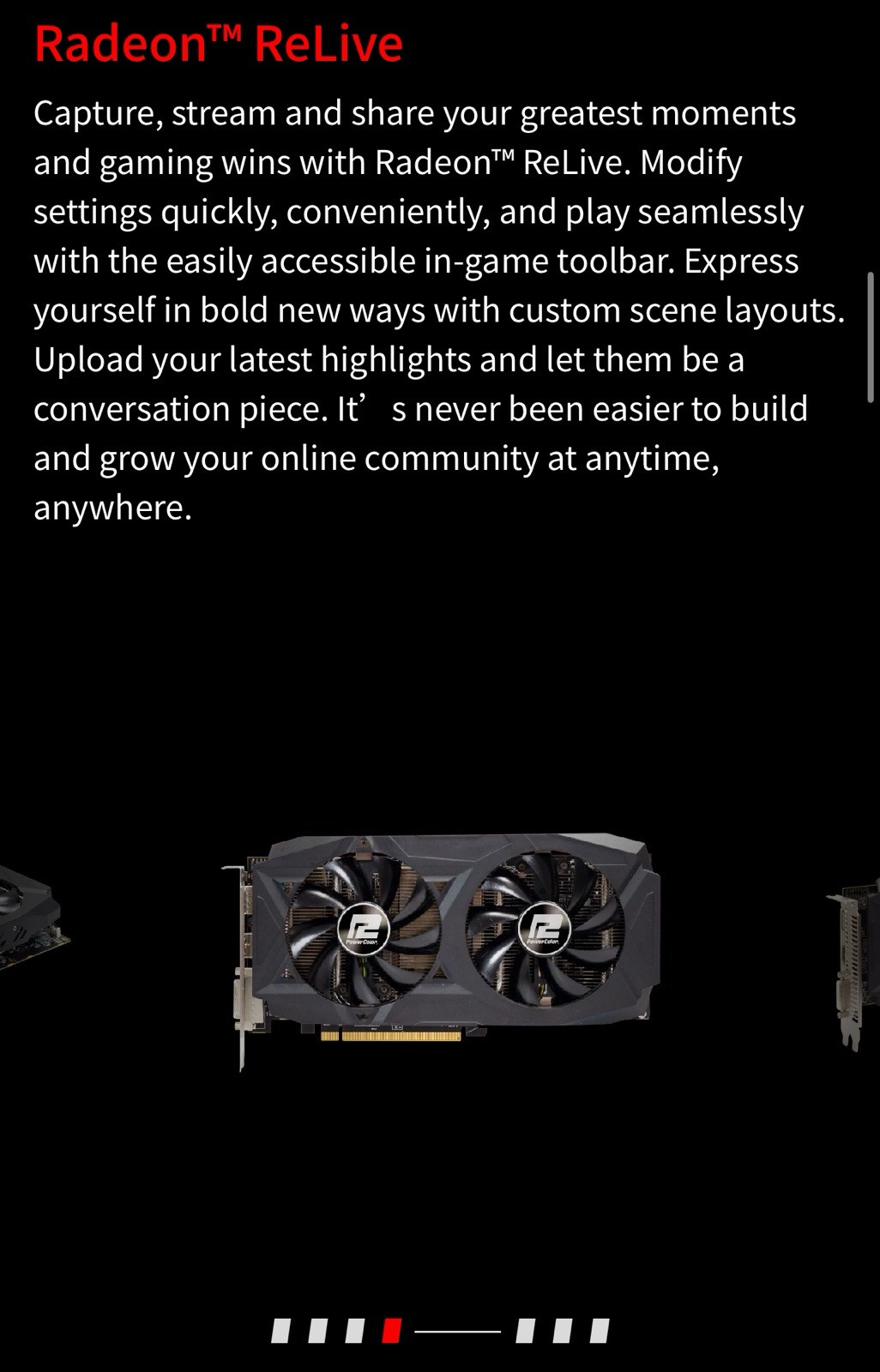 Radeon RX 580 8GB GPU - Powerful, Quiet, Fast Shipping