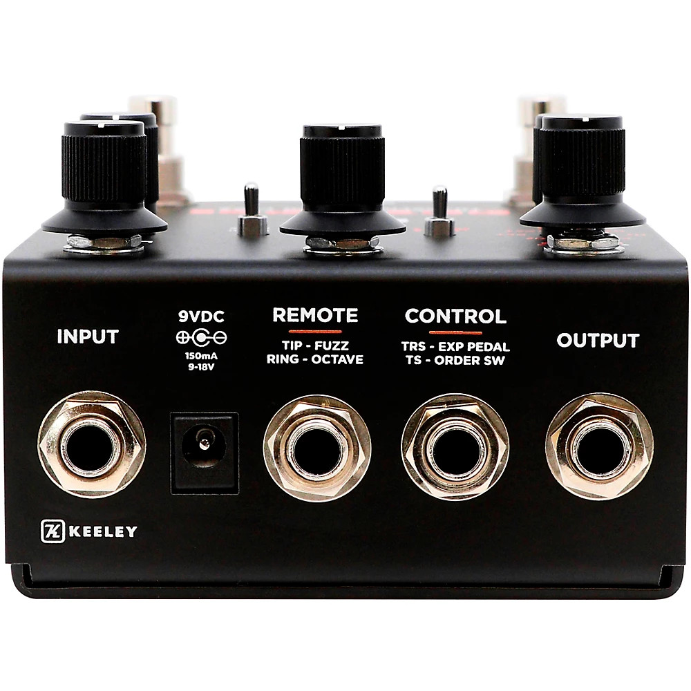 Keeley Octa Psi Transfigurating Fuzz Effects Pedal Black