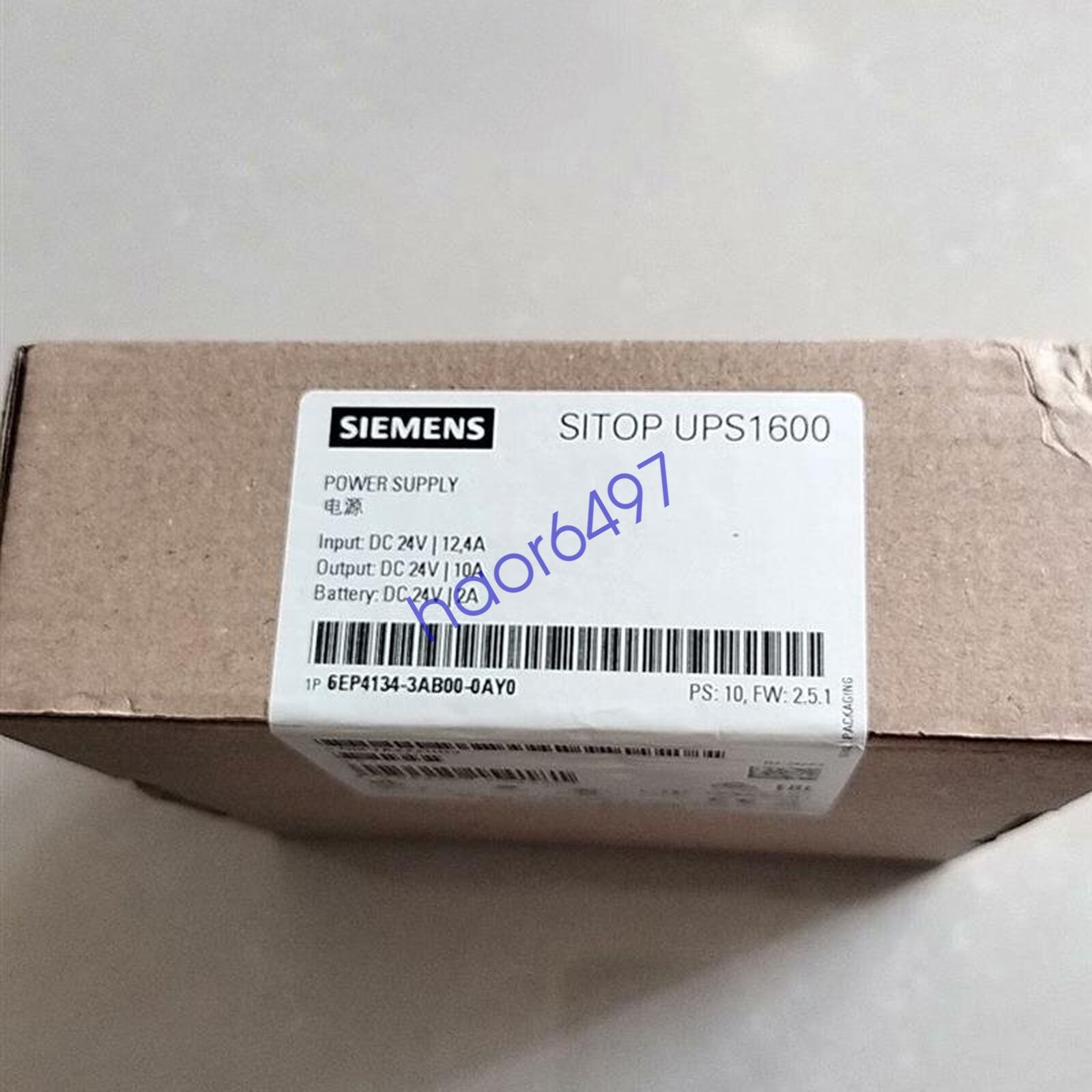 1PC NEW Siemens SITOP UPS1600 Power Supply 6EP4134-3AB00-0AY0  FREE SHIPPING#XR
