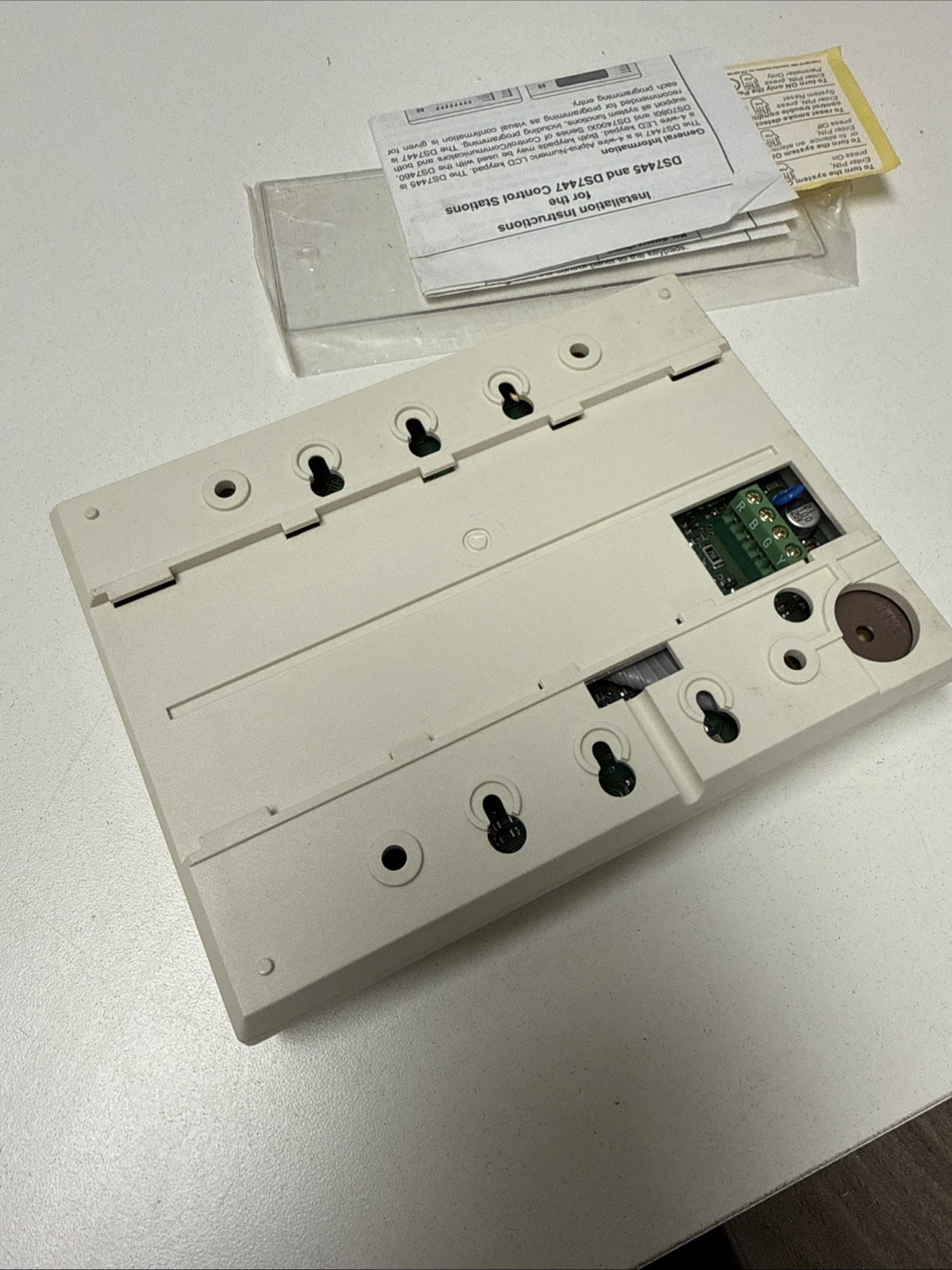 DS DETECTION SYSTEMS 7447 KEYPAD TOUCHPAD