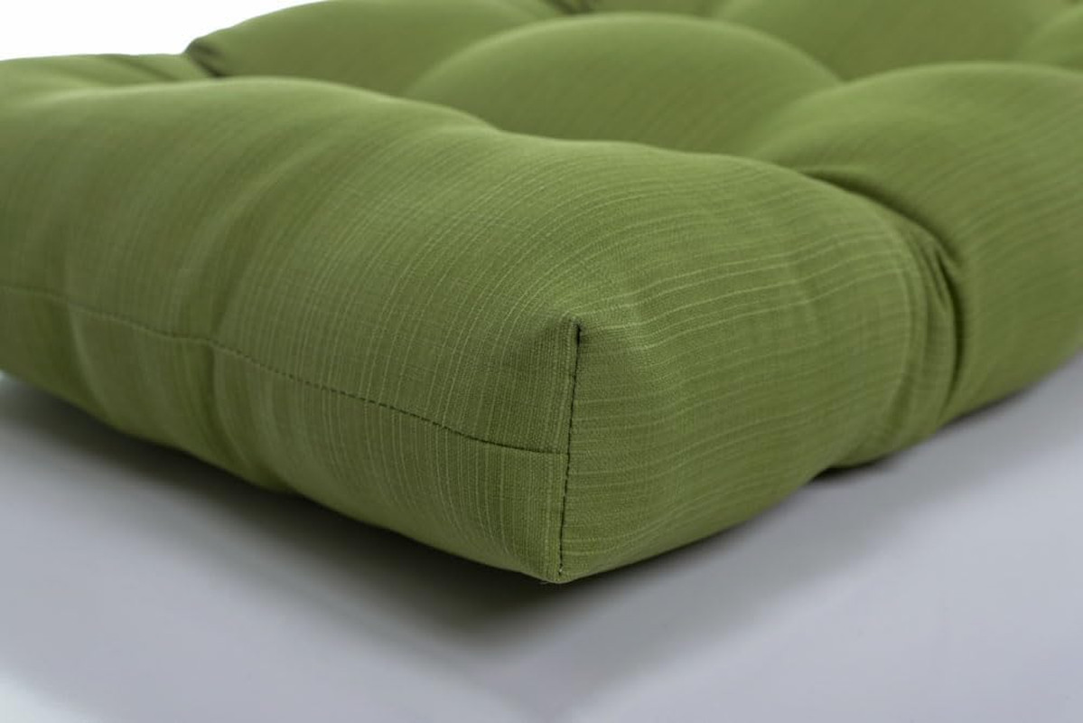 Forsyth Solid Indoor/Outdoor Wicker Patio Sofa/Swing Cushion Tufted, Weather and