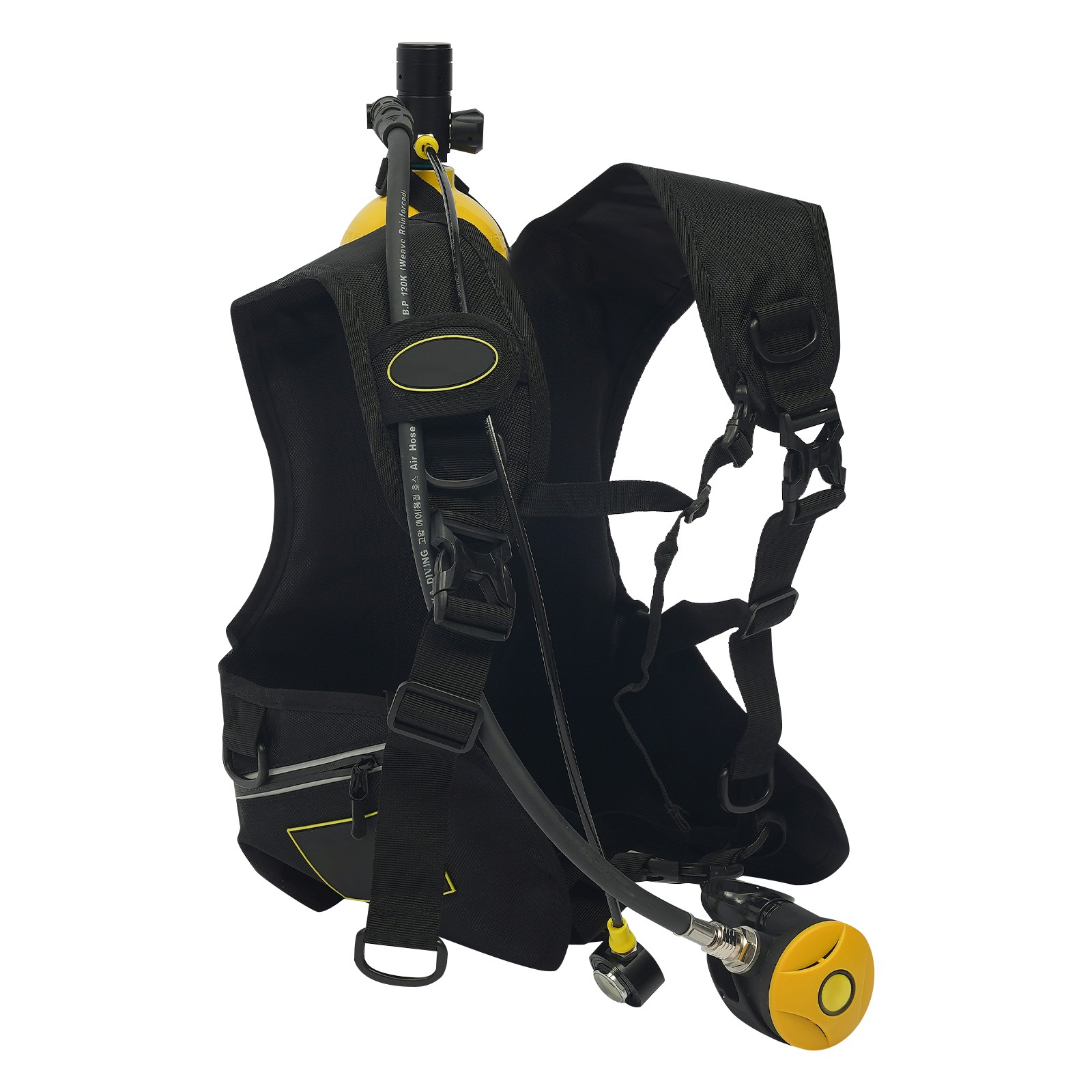 Scuba Tank Kit 20L Underwater Diving Tank Kit Lung Tank for Diving Entertainment