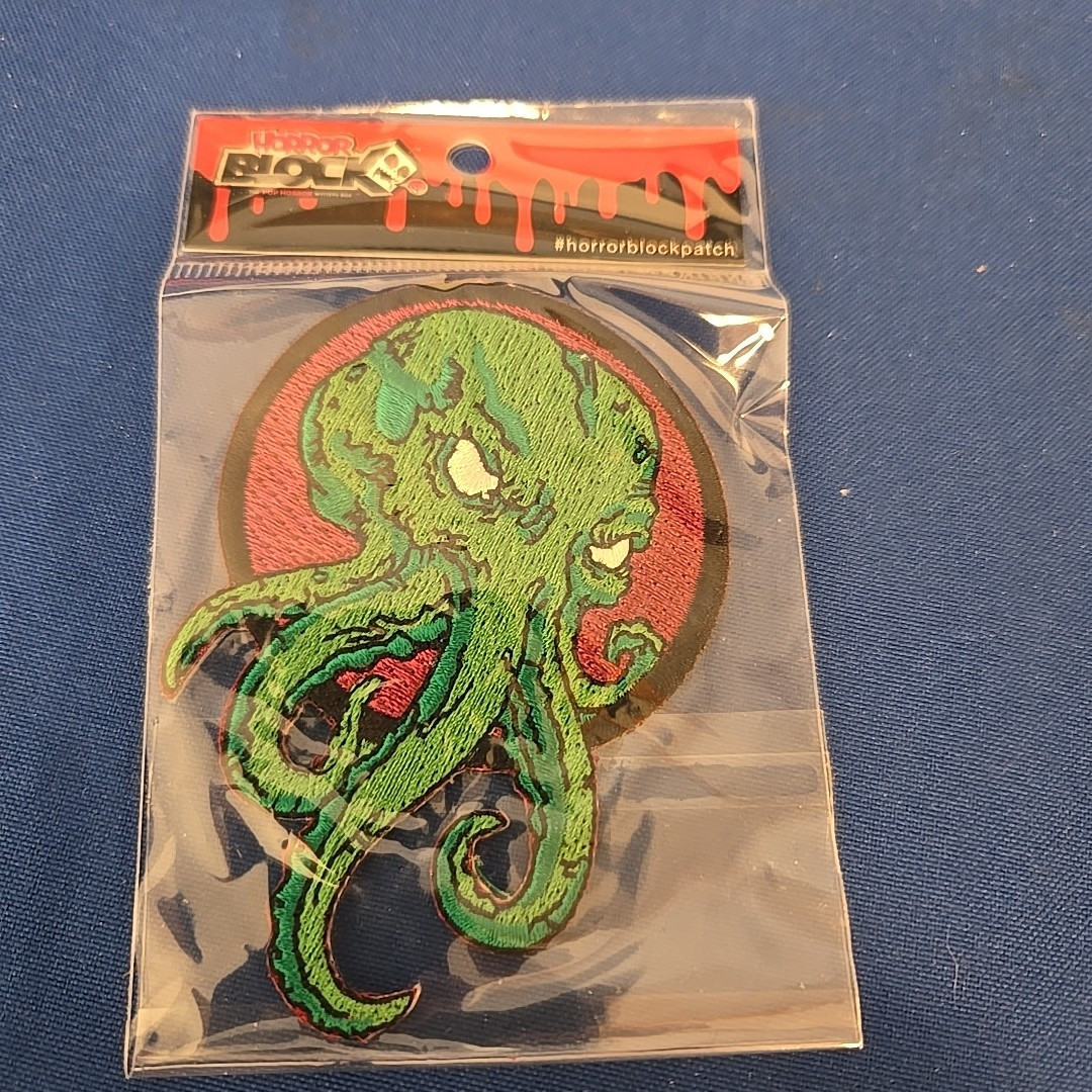 Horror Block Cthulu Patch New in Package Exclusive