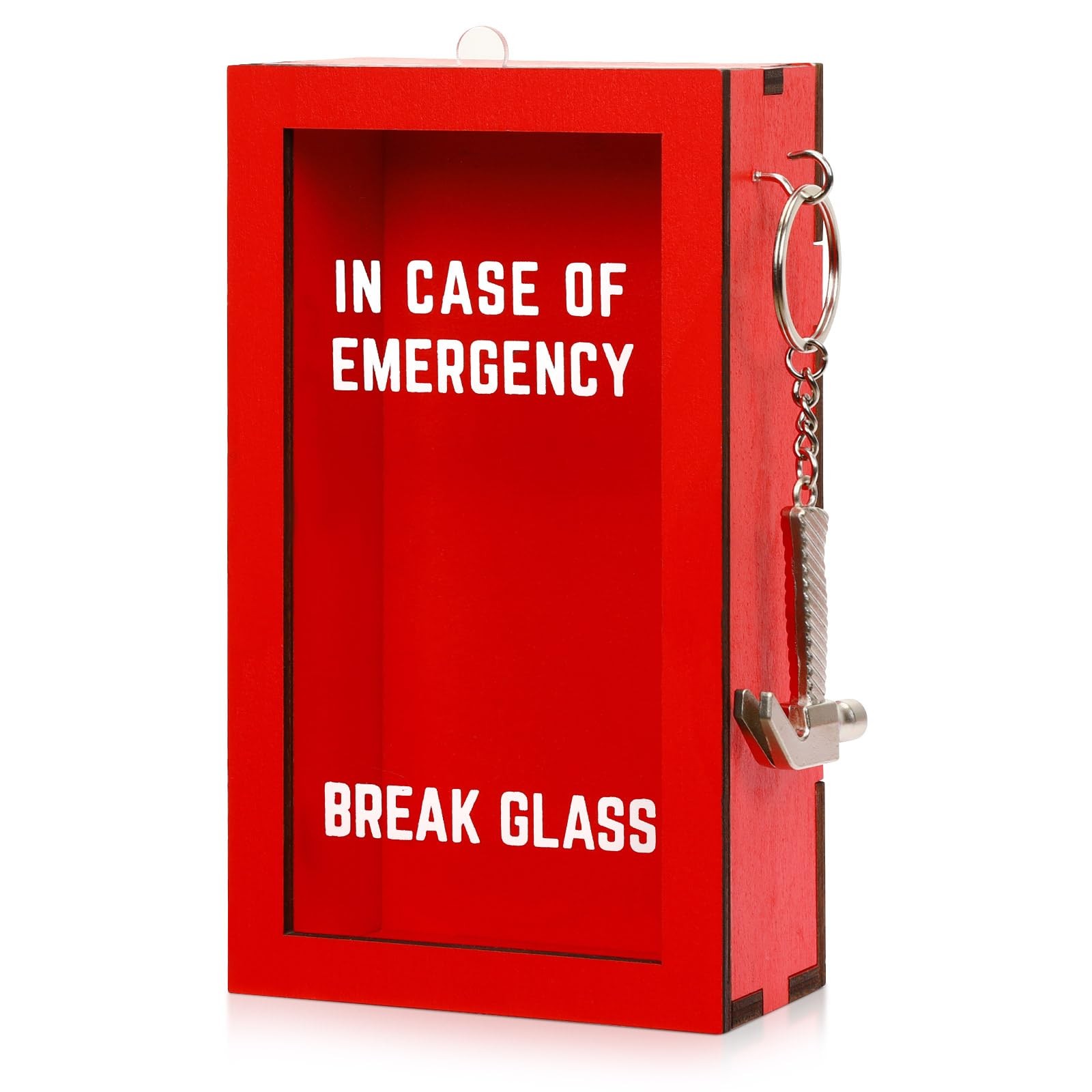 JULEASEL Funny Gift Emergency Box w/Hammer, Break in Case of Emergency Box, P...