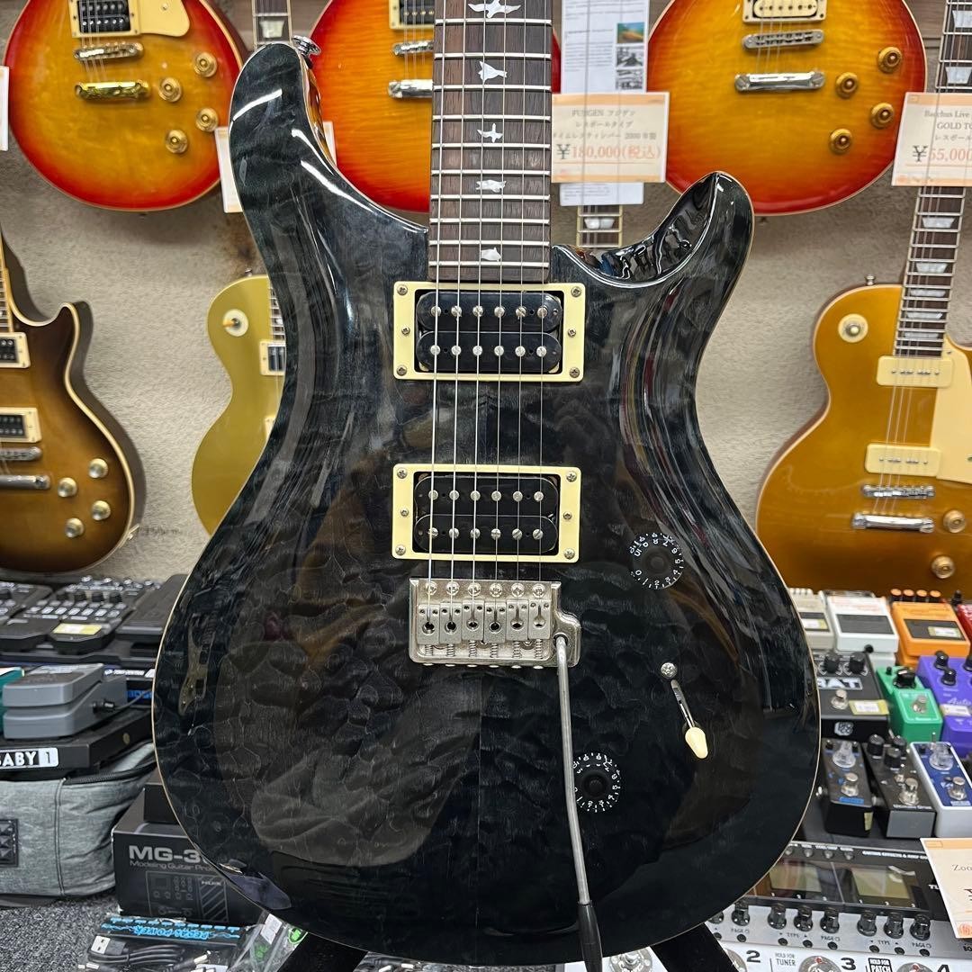 11639 Prs Se Custom 24 Quilt Grey Black