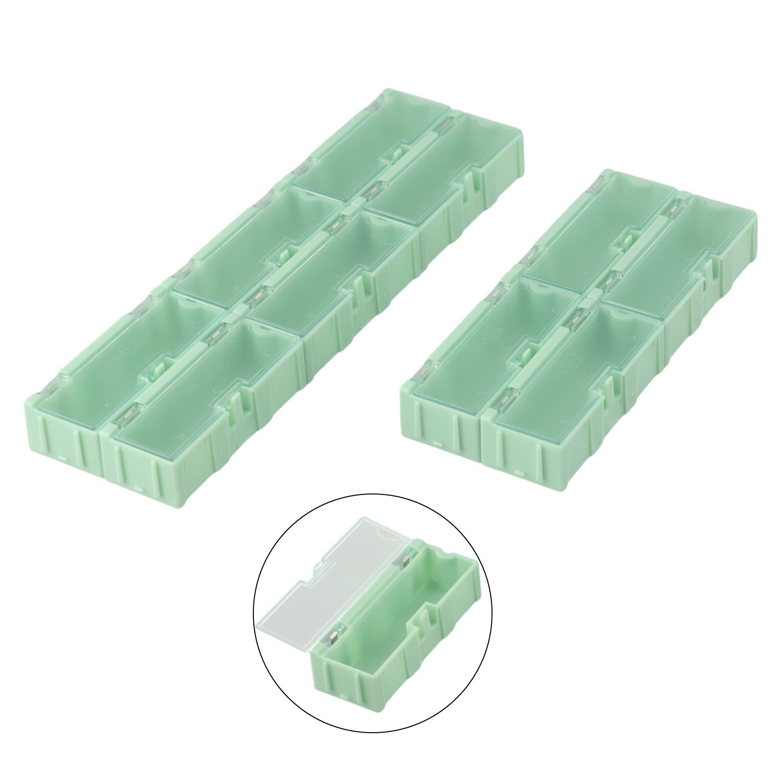 Screw Object Electronic Box Electronic Components Parts Storage Case Container