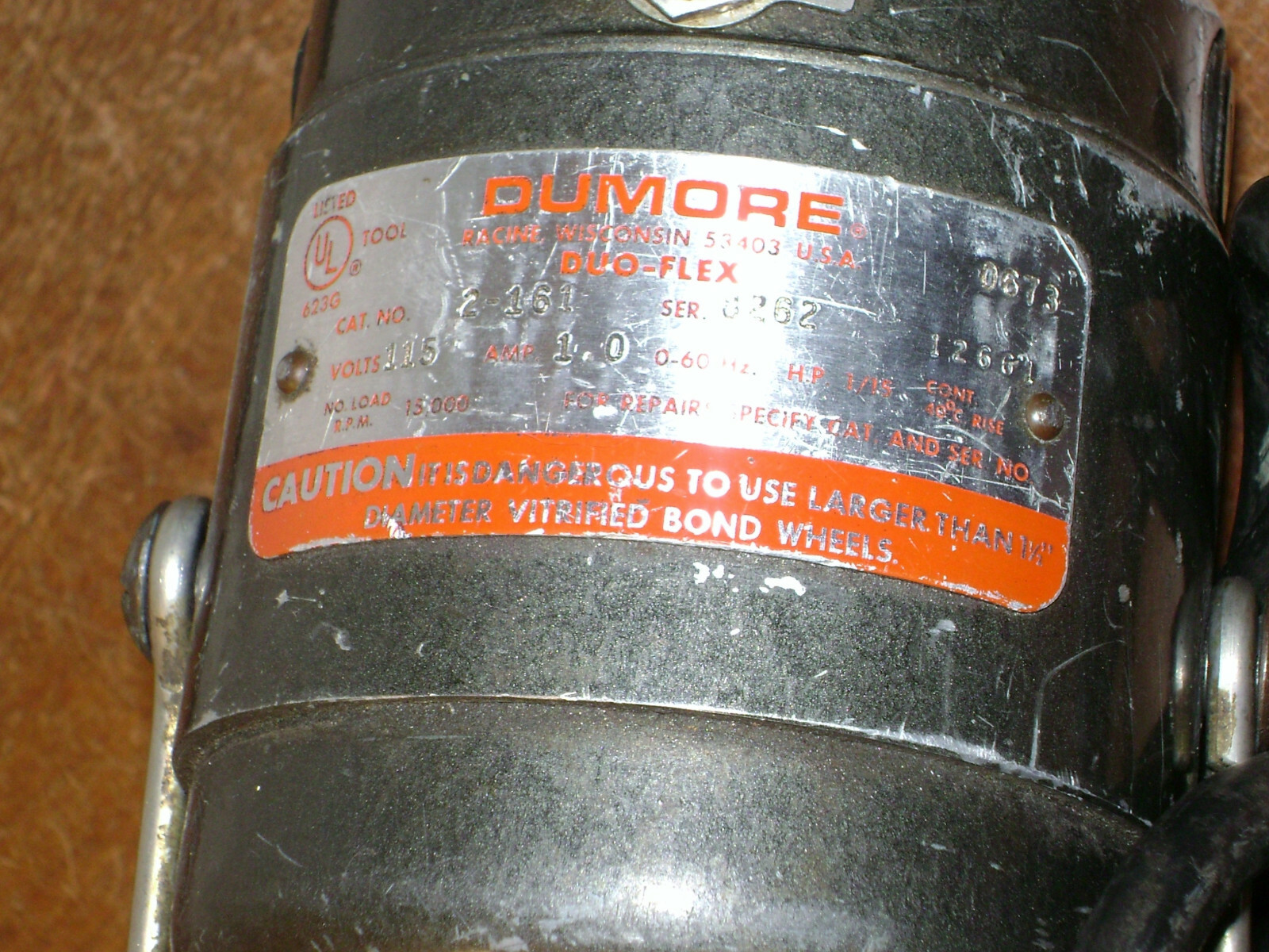 DUMORE FLEX ARM HAND GRINDER w/ DUMORE DRILL CHUCK