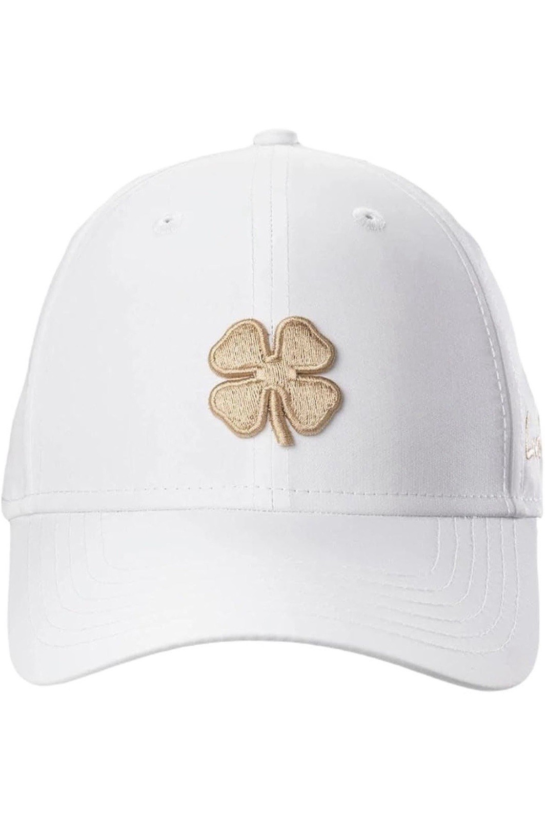 Black Clover Women's Hollywood Adjustable Toggle Golf Hat Rose Gold Clover (R79)
