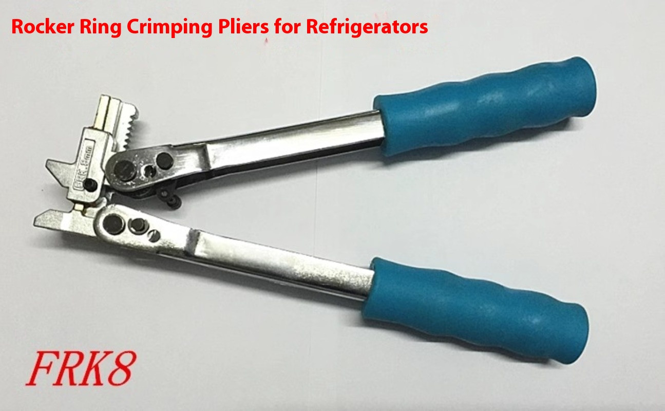 Refrigerator Locke Ring Crimping Pliers Flameless Connection Tool Composite