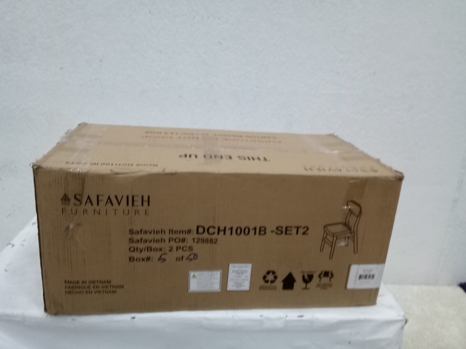 Safavieh Lucca Retro Dining Chair, Reduced Price 2172716024 DCH1001B-SET2