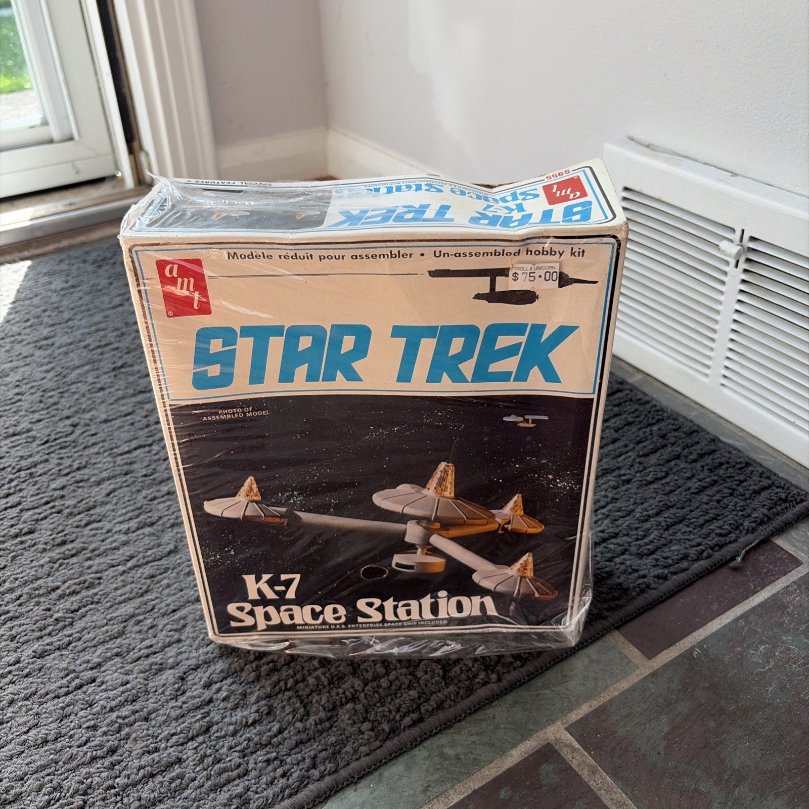 AMT Star Trek K-7 Space Station 1/7600 AMT Plastic Model kit Space - NIB!