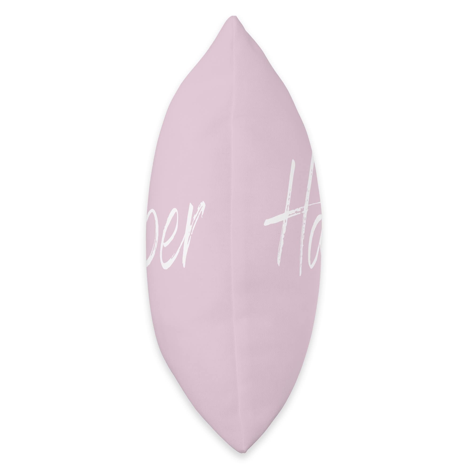 Harper First Name Design Pink Throw Pillow 18x18 Multicolor