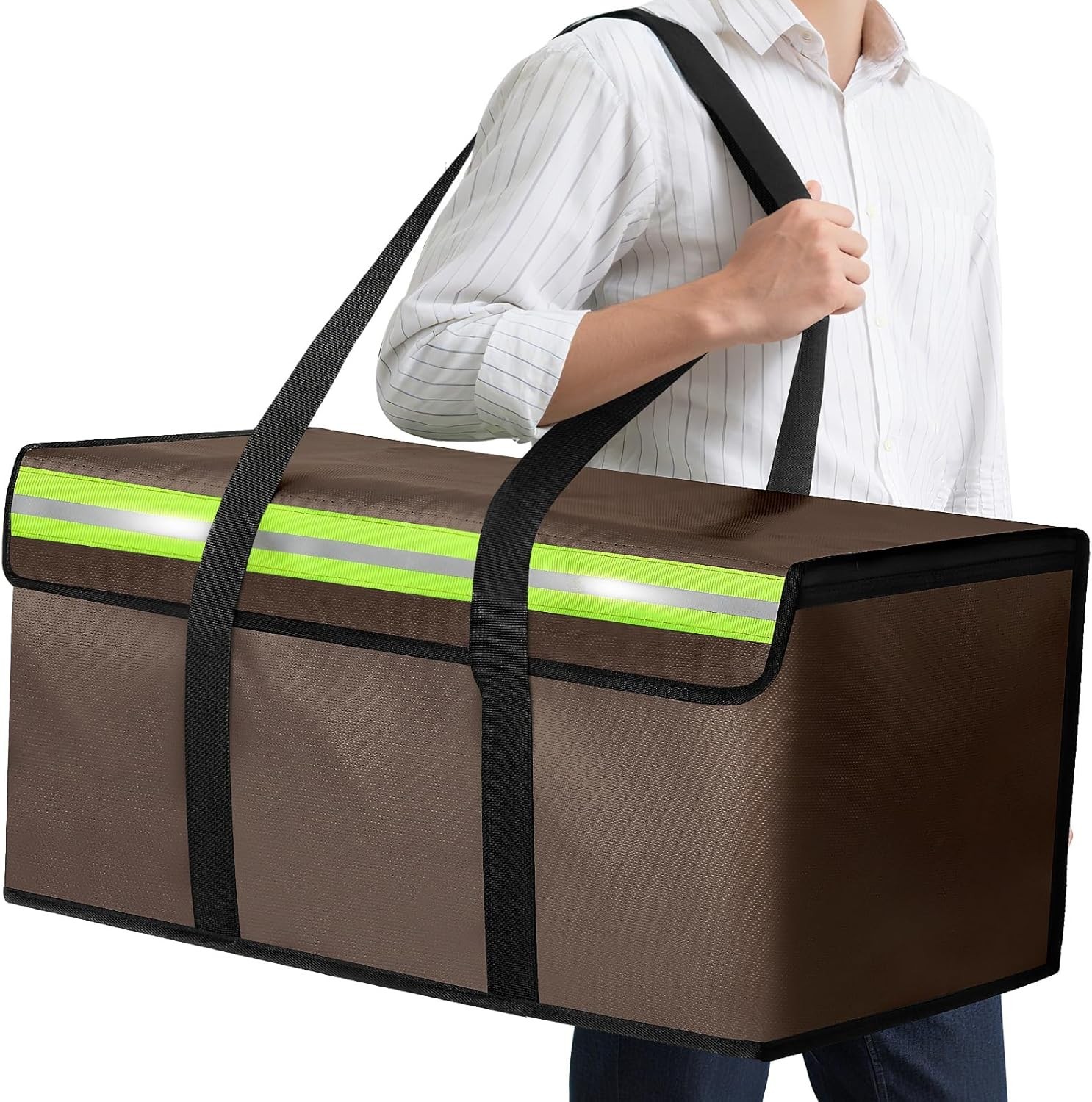 Extra Large Fireproof Document Bag 24x12x12 for Valuables and Photos