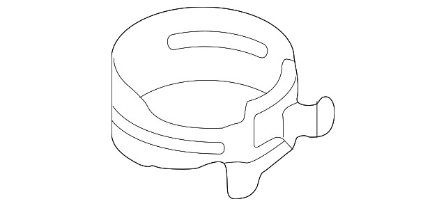 Genuine BMW Reservoir Hose Clamp 17-12-8-693-287