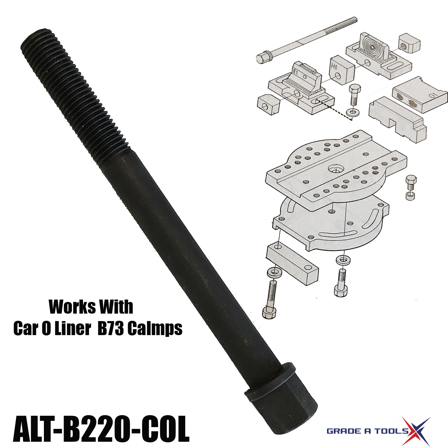 Car O Liner Truck Clamp Bolt 220mm