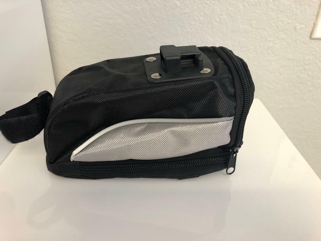 Bike Saddle Bag Waterproof Multifunction with Raincoat