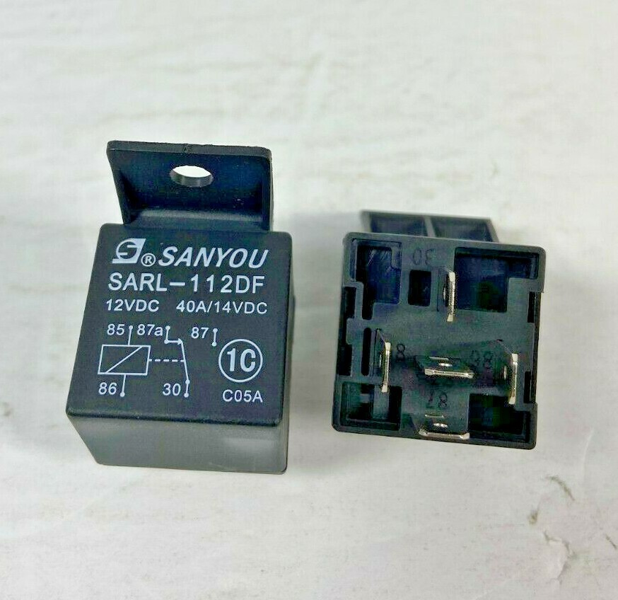Lot of 5 New SANYOU Automotive Relay SARL-112DF 5-pin 40A14VDC
