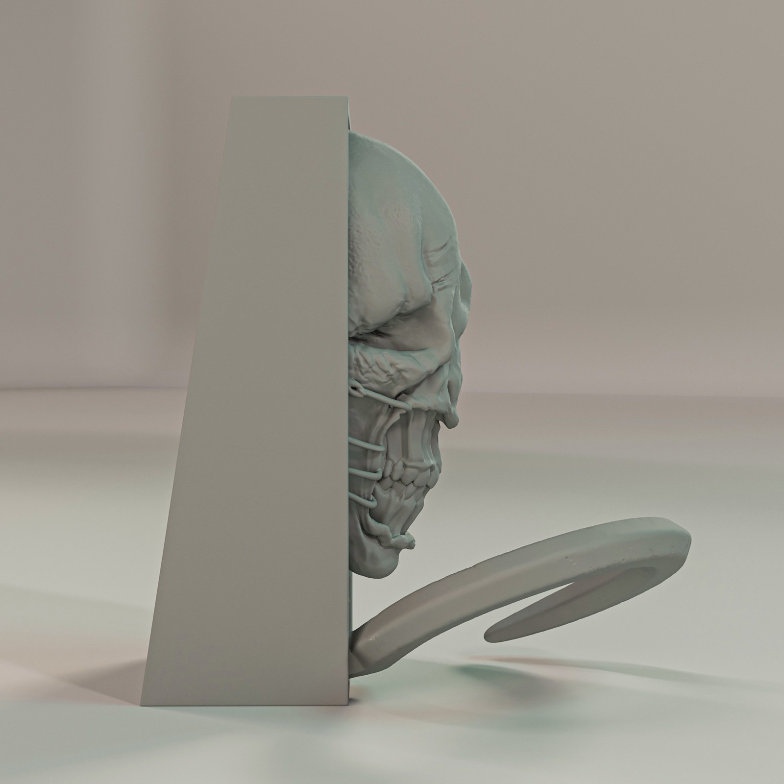 Chatterer Hellraiser - Cenobite Horror Book Nook & Wall Mount