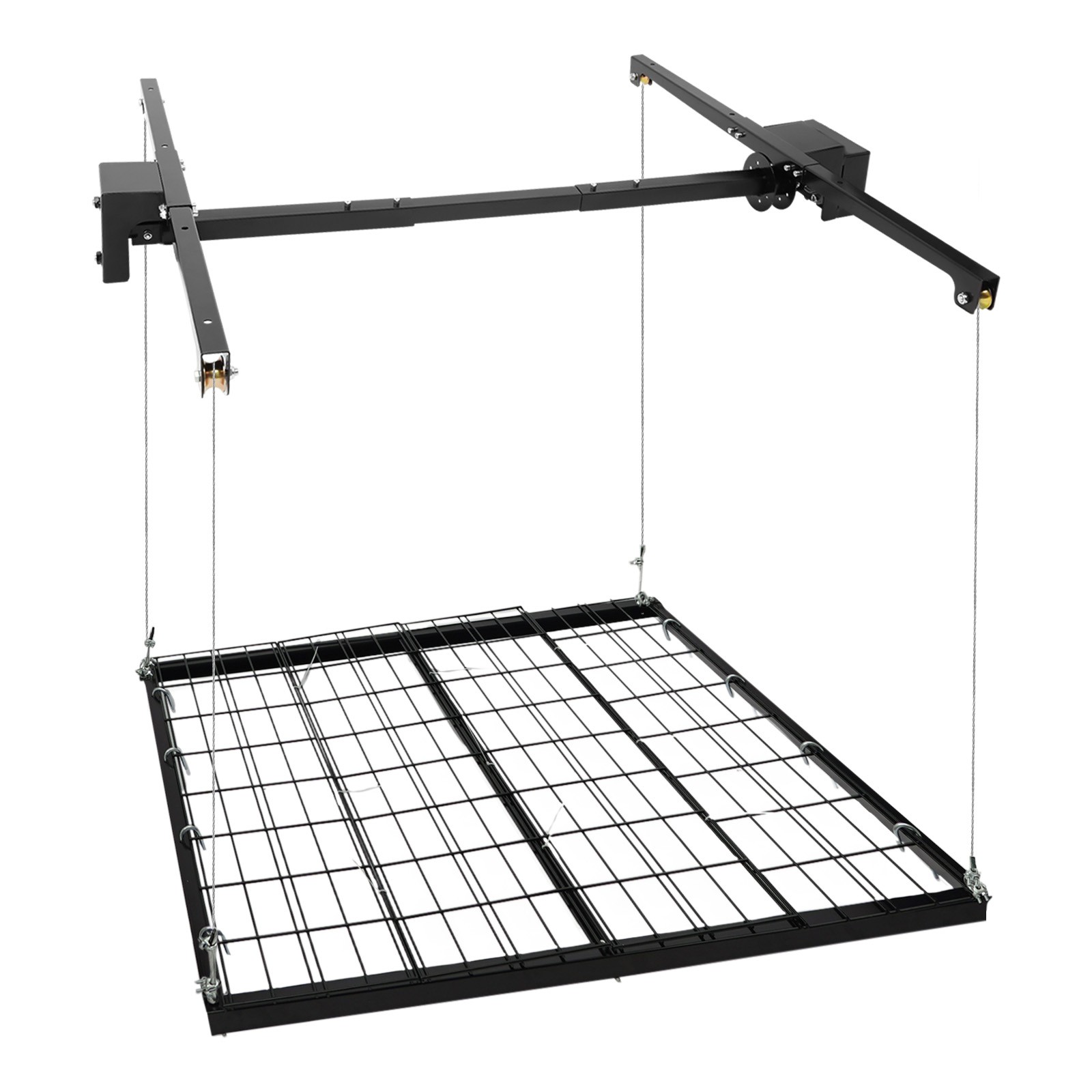 Overhead Garage Lifting Storage Rack, Garage Storage Rack, Adjustable Height Gar
