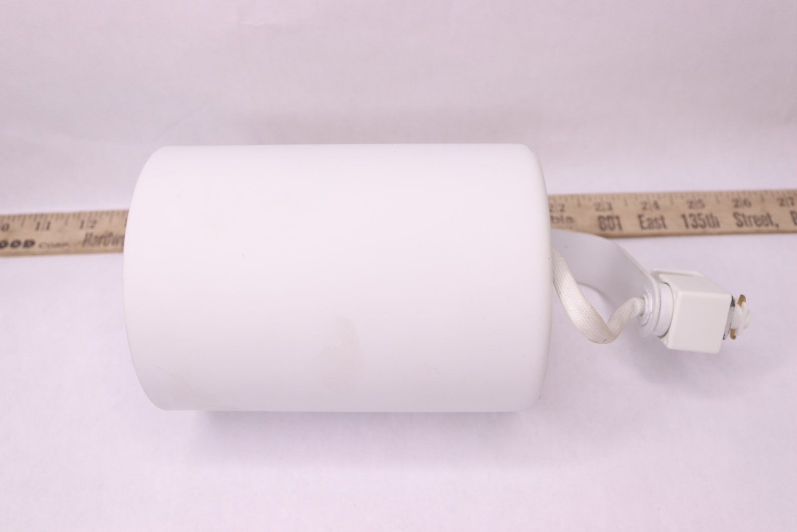 Universal Track Lighting Housing White - INCOMPLETE