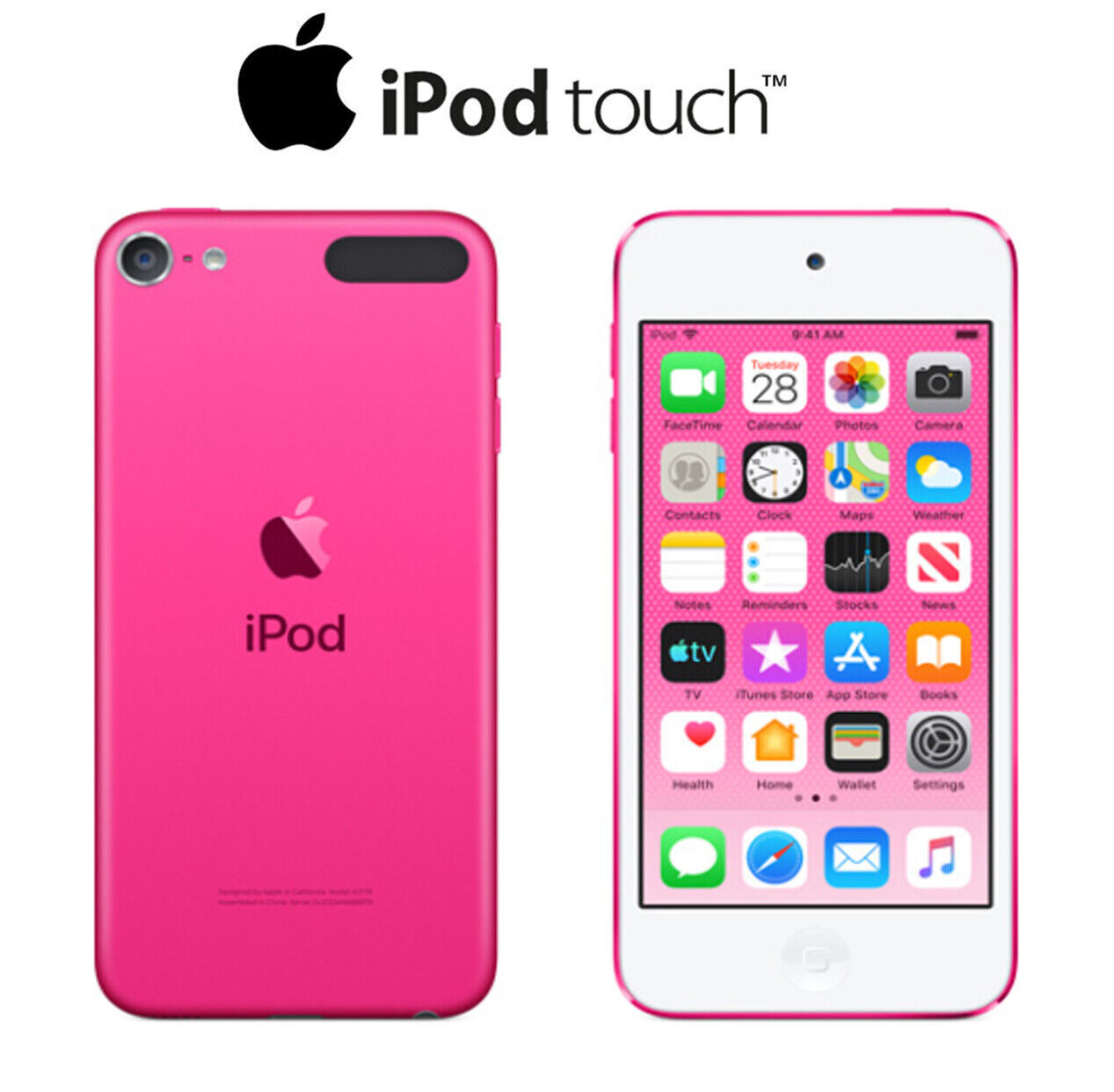 Newest Apple iPod touch 6th Generation Pink (64 GB) Sealed - Retail box Warranty