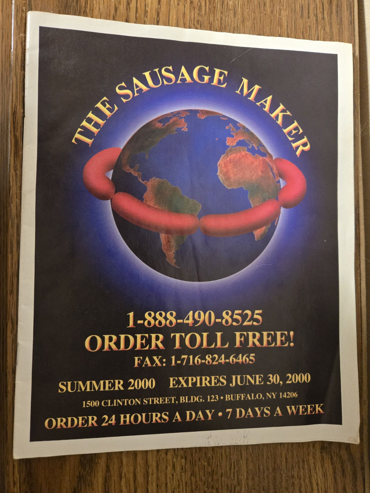 The Sausage Maker Catalog Summer 2000 Includes Mailing Envelope