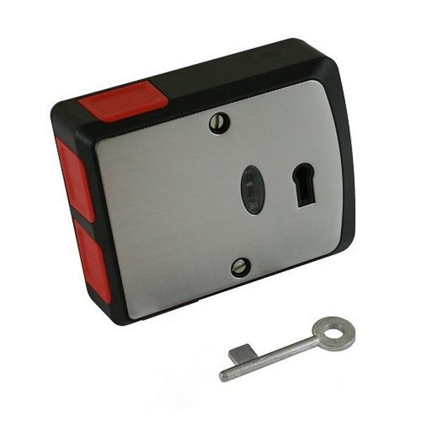 Panic Button Intruder Burglar Personal Attack Alarm Press Button in Stainless