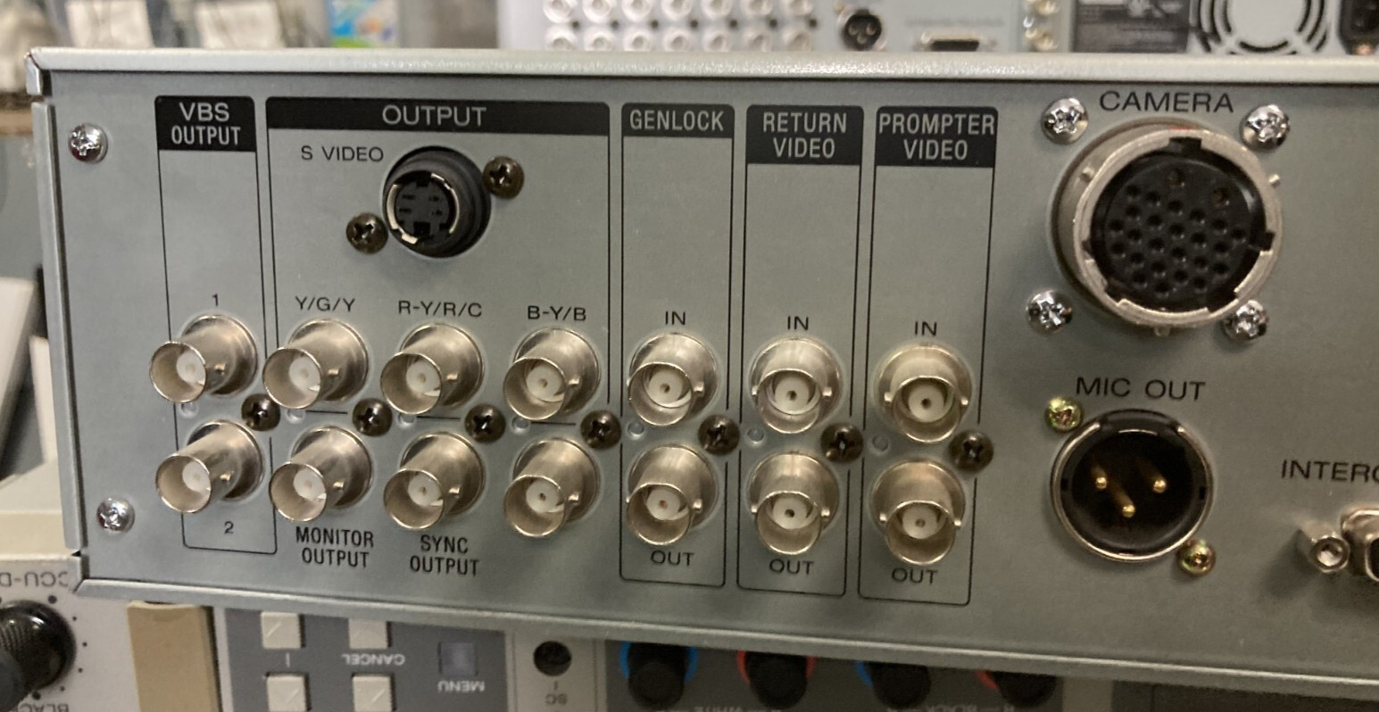Sony CCU-D50 SDI Video Camera Control Unit
