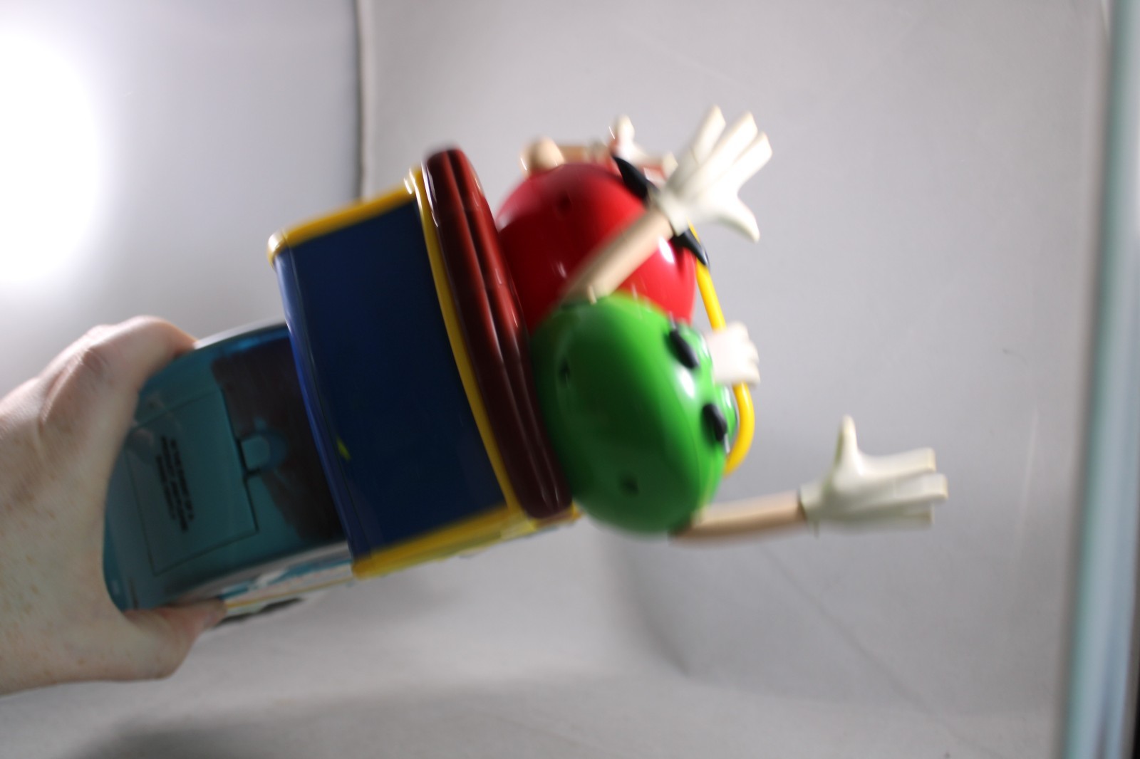 M&M's Wild Thing Roller Coaster Candy Dispenser, Multicolor Candy & Nuts Theme