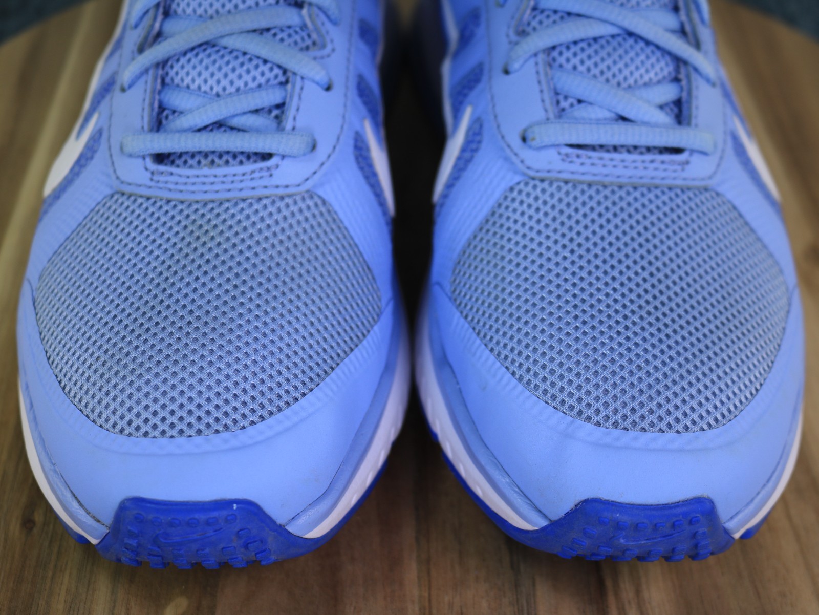 Nike Dart XII Shoes Blue White Running Sneakers Gym Sport 831535-403 Women Sz 11