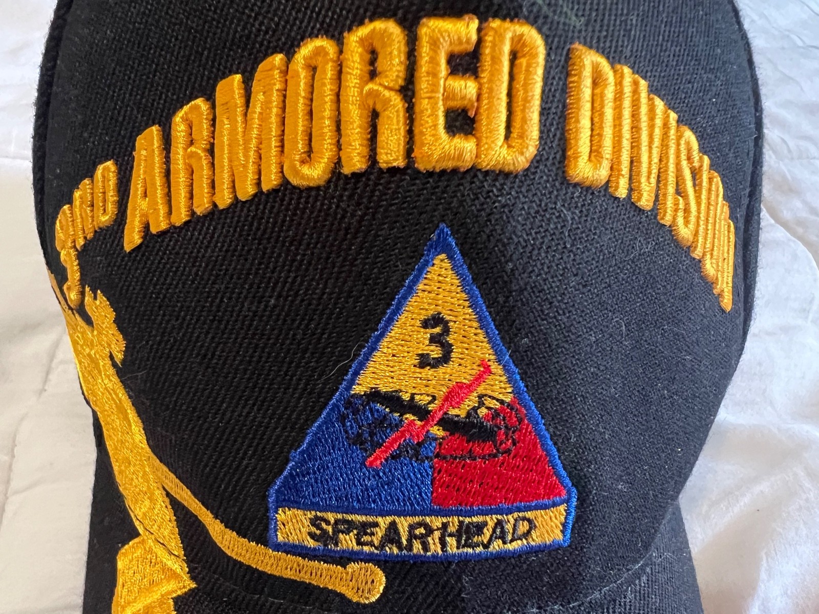 3rd ARMORED DIVISION SPEARHEAD US ARMY Baseball Hat Cap