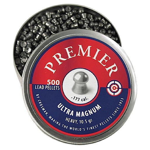 Crosman .177 Domed Ultra Magmum ~ 500 Pellets ~ FREE SHIPPING