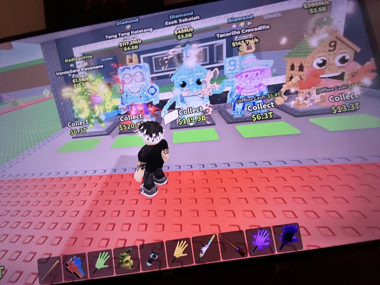 Roblox Secret Collectible Characters with Offline Cash Bonuses In-Game Asset