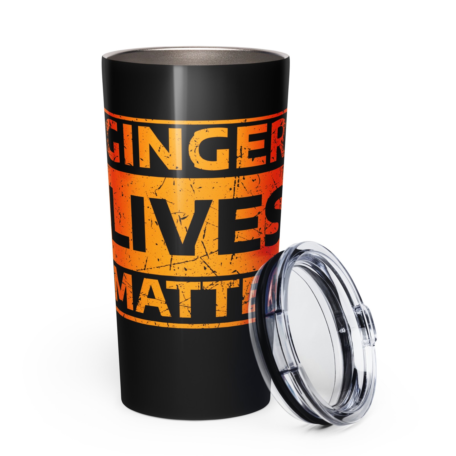 Ginger Lives Matter Funny Redhead Meme Tapered Stainless Steel Insulated Tumbler