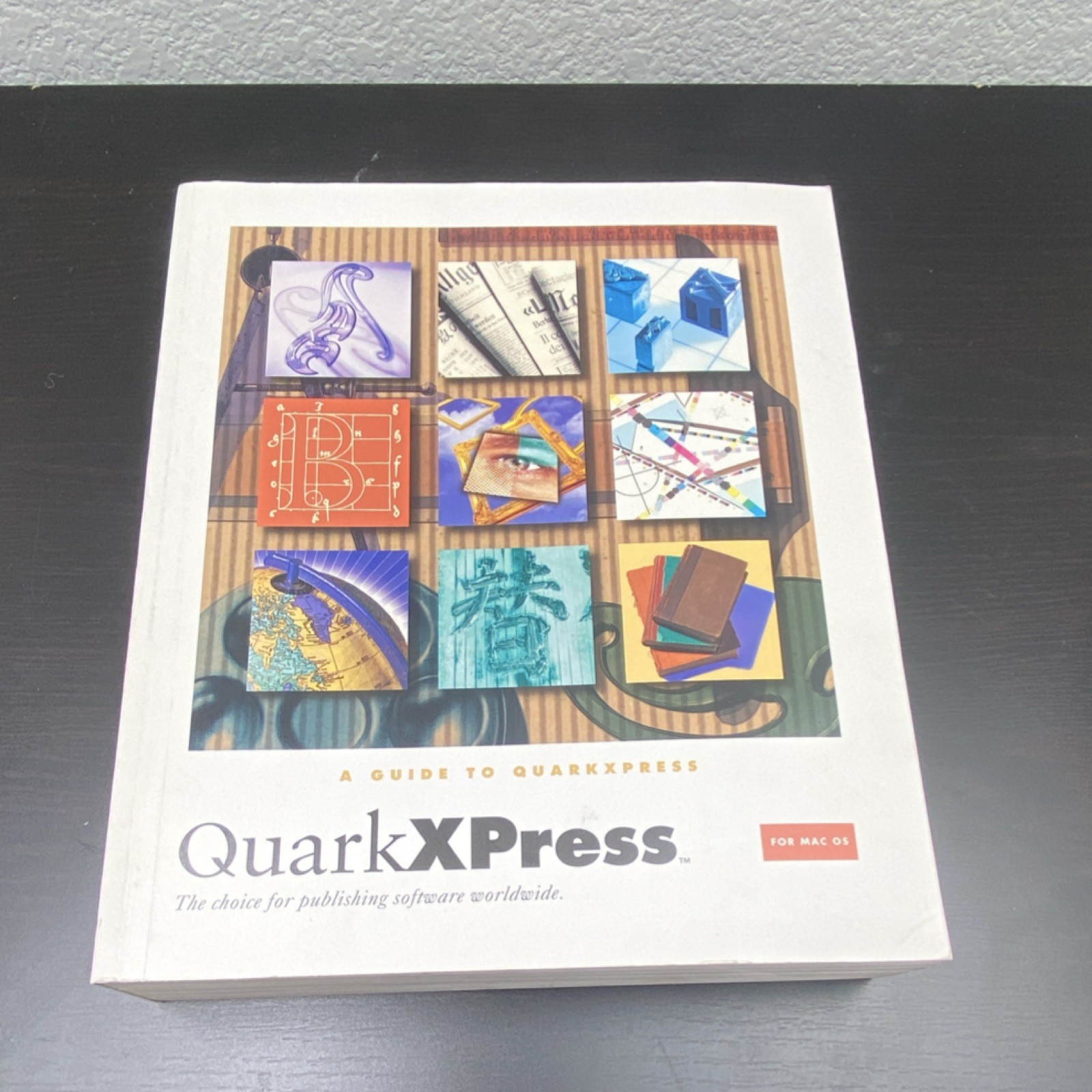 Quark QuarkXPress Mac OS Manual for Apple Desktop Publishing Software English