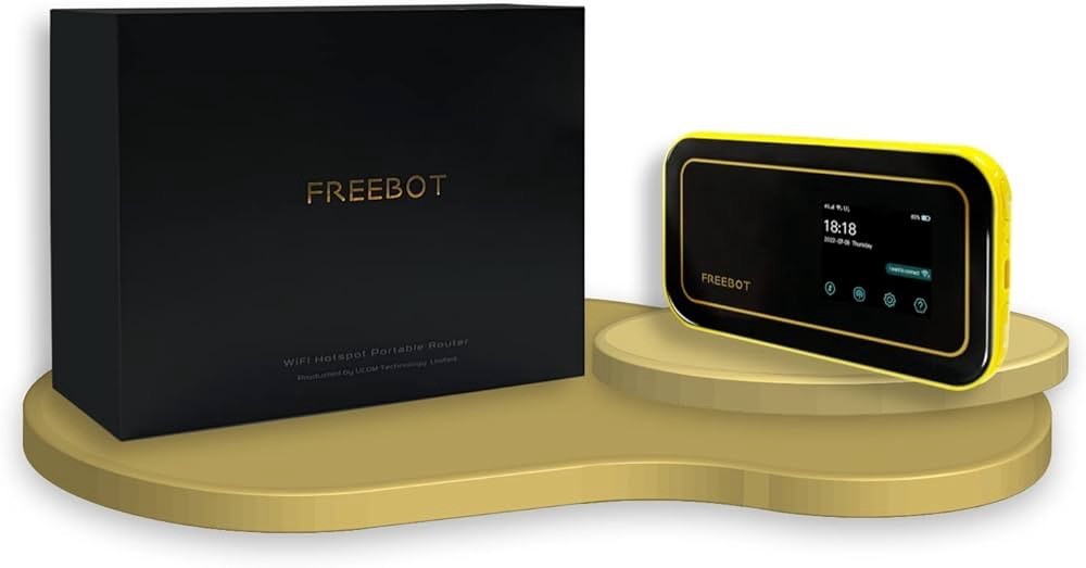 FREEBOT 4G LTE Mobile Hotspot Router - Open box