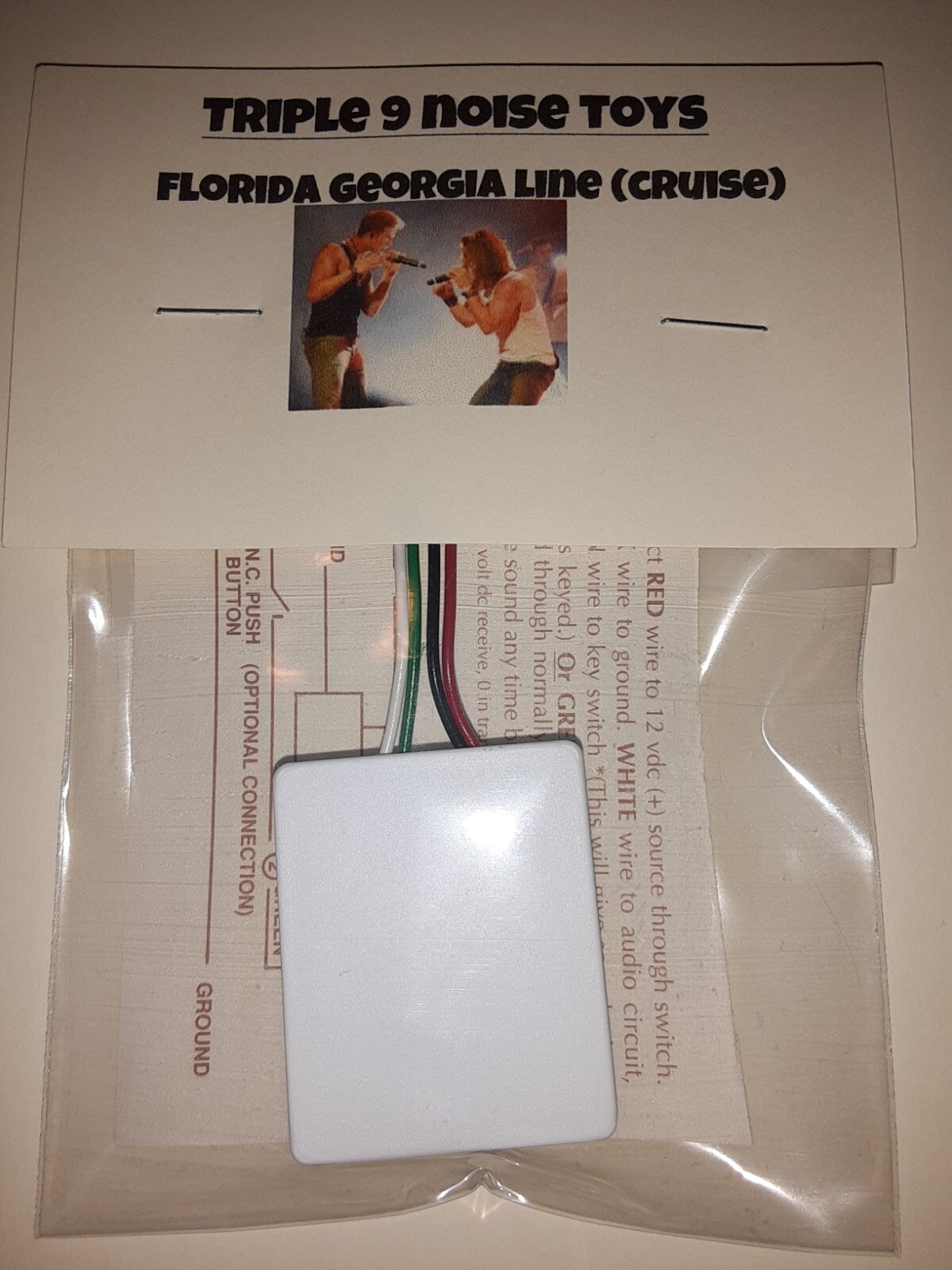 CB NOISE-TOY! (LISTEN) FLORIDA GEORGIA LINE FGL CRUISE SOUND MODULE