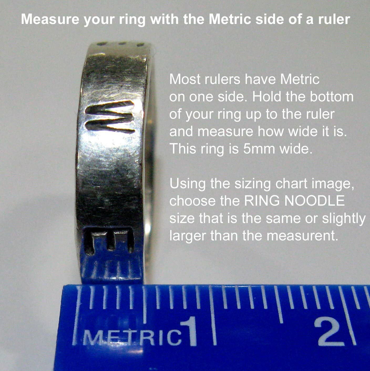 The Original RING NOODLE by PGC Inc - Ring Guard / Ring Size Reducer