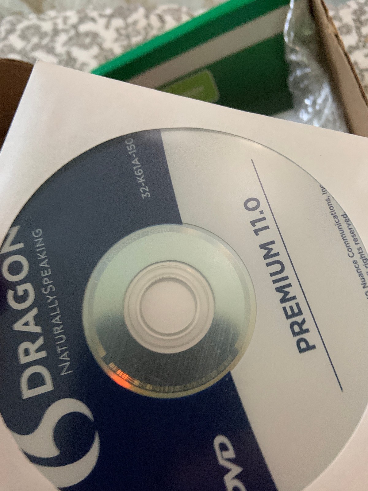 Dragon - Naturally Speaking Version 11 w/box and Headset
