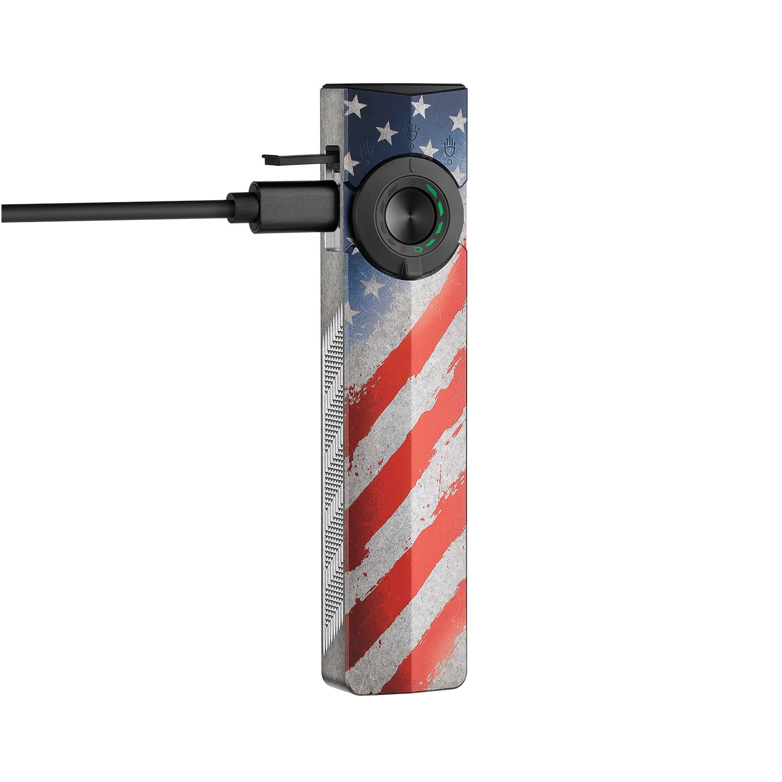 Olight ArkPro Class 3R & Baton 4 Pro Stars & Stripes Edition CW Flashlights