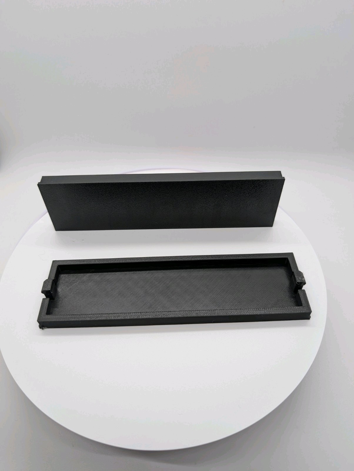 2x - 5.25 inch disk drive bay cover Solid black replacement