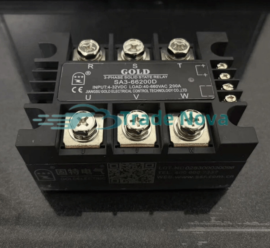 1PCS NEW GOLD SA3-66200D solid-state relay Fast Delivery 200A