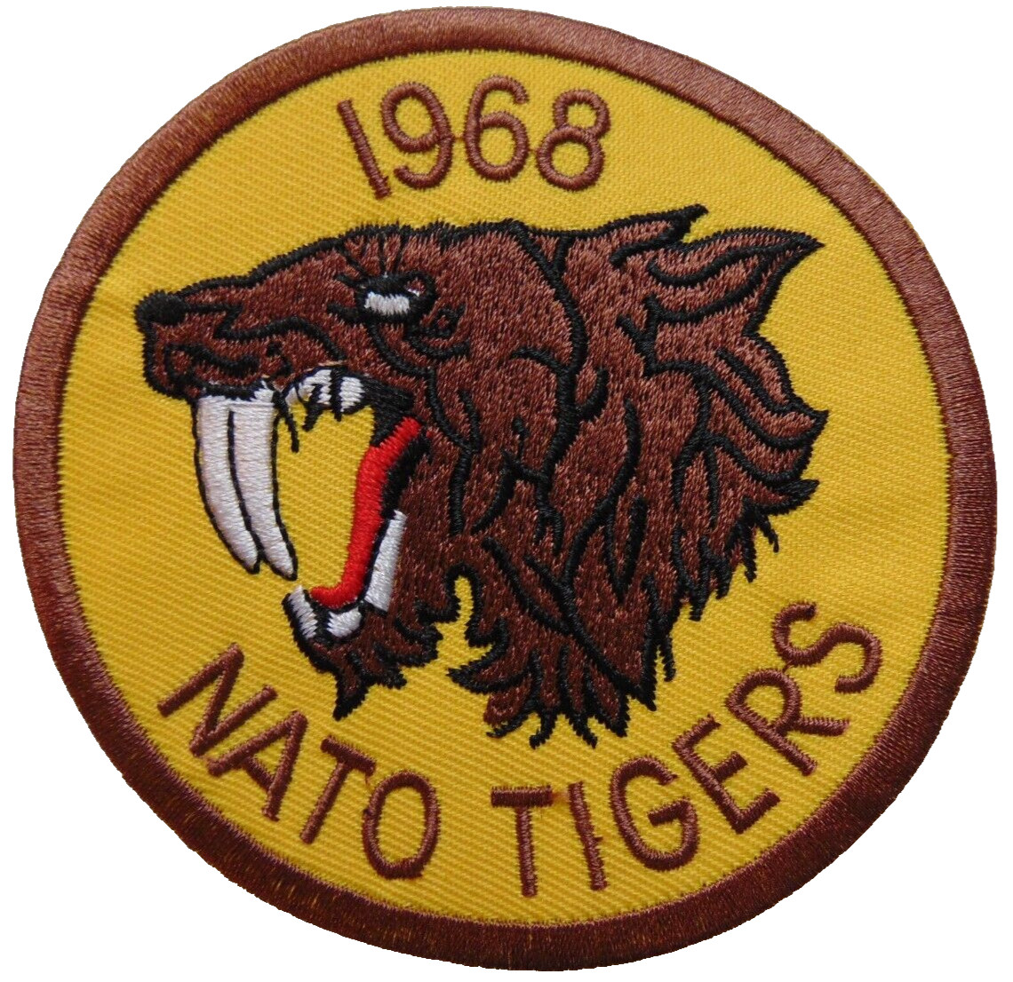 NATO Tigers NTM 1968 Canadian 439TH Squadron (Host) Lahr Germany Patch