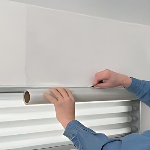 RBL Products 2ml Paint Booth Wrap, 36" x 100' Roll