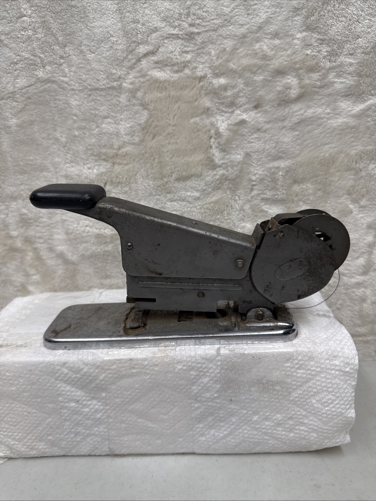 Rare 1939 Antique Stapler Bates Model B Makes Own Staples 517403 Untested