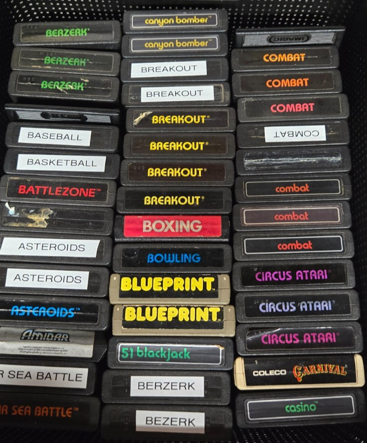 Atari 2600 Video Games, all games tested - # 1