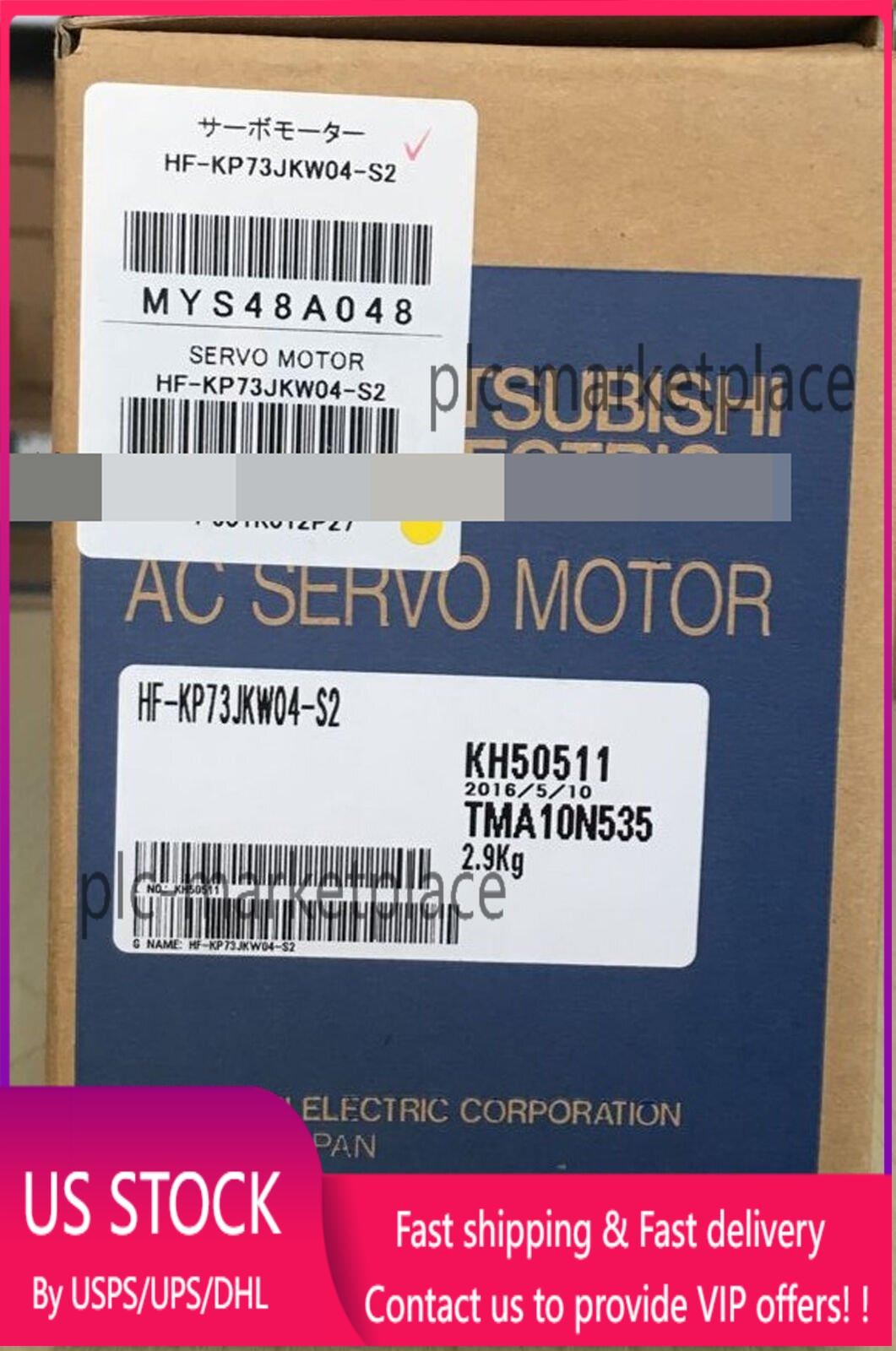 1PC Mitsubishi HF-KP73JKW04-S2 HFKP73JKW04S Servo Motor New Expedited Shipping
