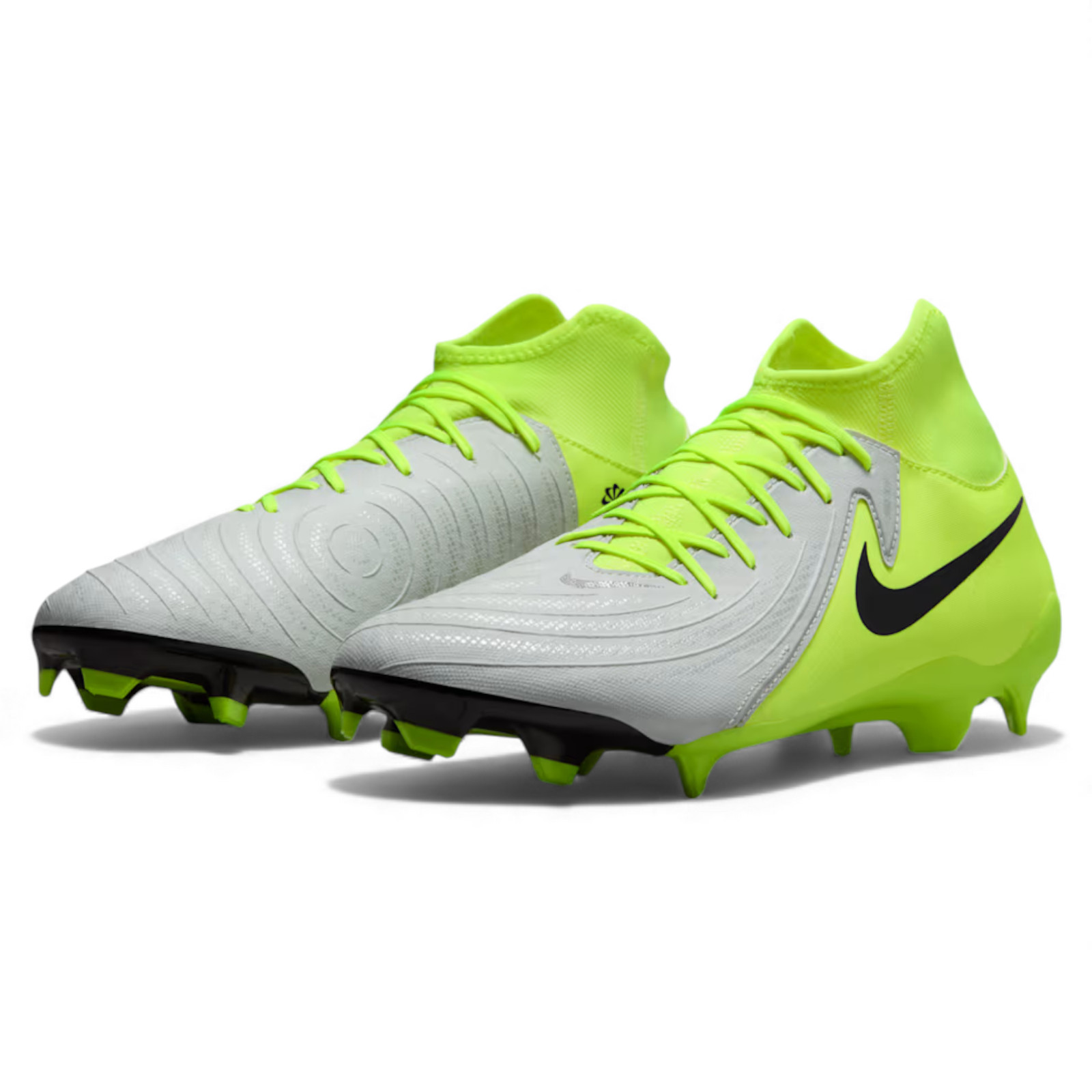 Nike Phantom Luna II Academy Fg/Mg FD6725-003 Yellow Soccer Cleats Men’s 11.5